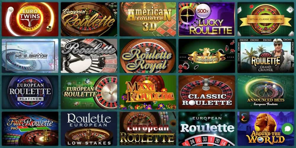 Tipos populares de ruleta en 22bet