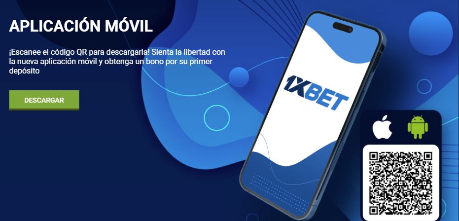 descargar la aplicación móvil de 1xbet