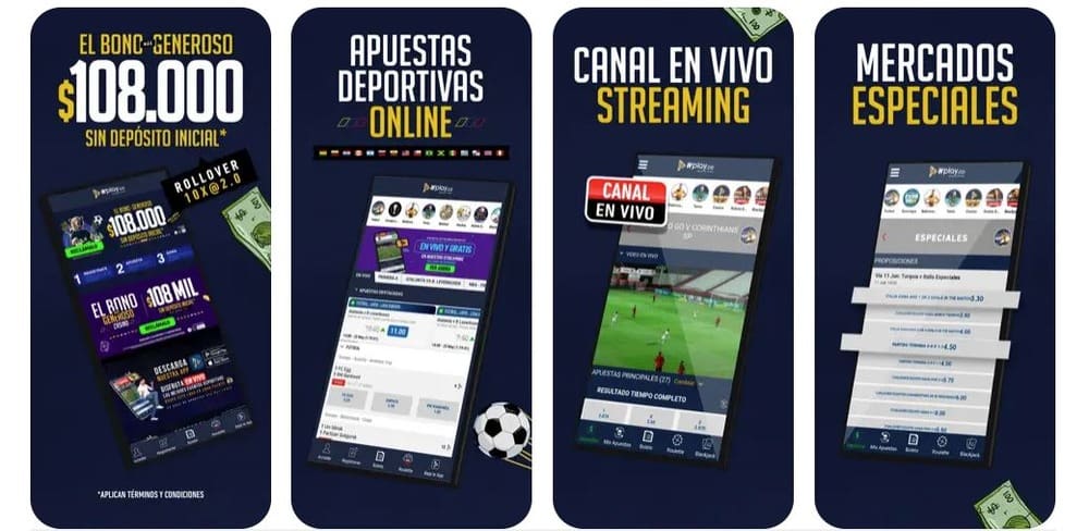 Aplicación Wplay en la pantalla de tu teléfono