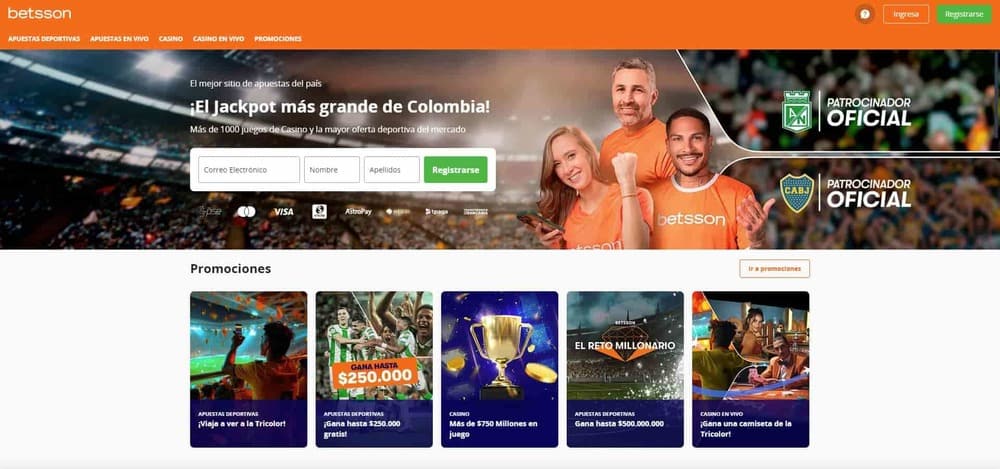 Plataforma Betsson