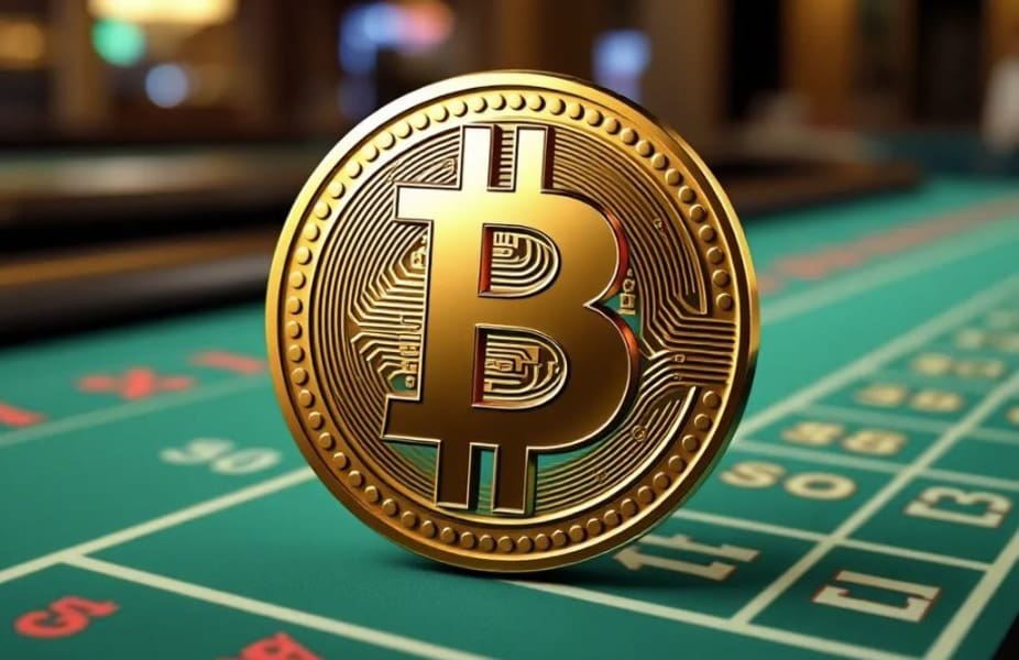 Bitcoin en el casino