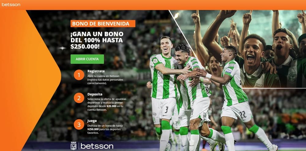 Betsson bono de bienvenida