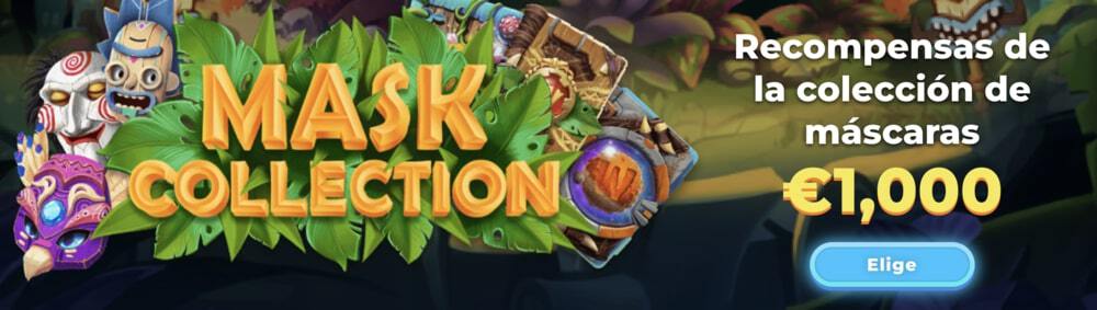 Cartoon Mask Collection es una nueva promoción para los juegos de ruleta en Colombia