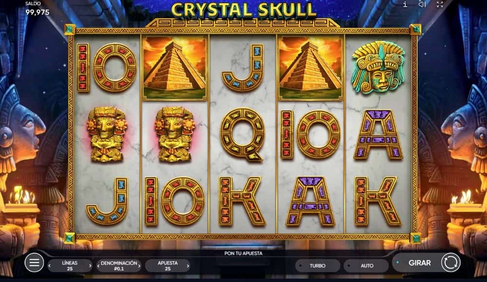 Gira en la tragamonedas Crystal Skull