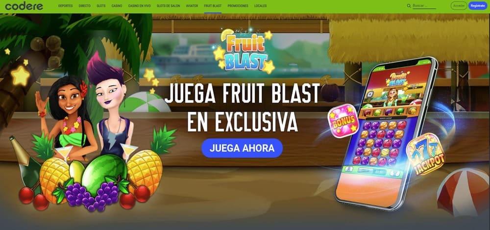 Juegos exclusivos en Codere Casino