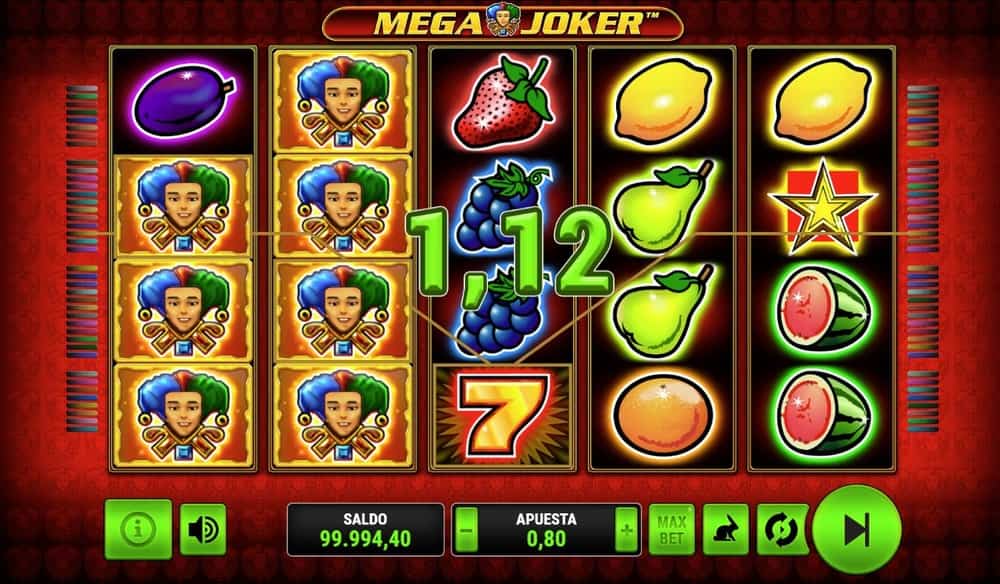 Ganar en la tragamonedas Mega Joker