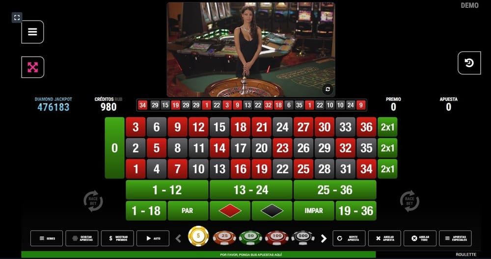 Primeros pasos con la Ruleta HD