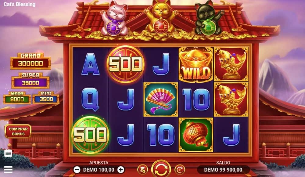 Modo demo del juego de tragamonedas