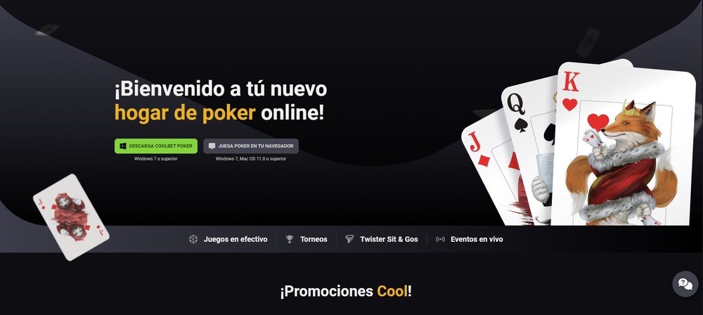 Jugar al póquer en Coolbet