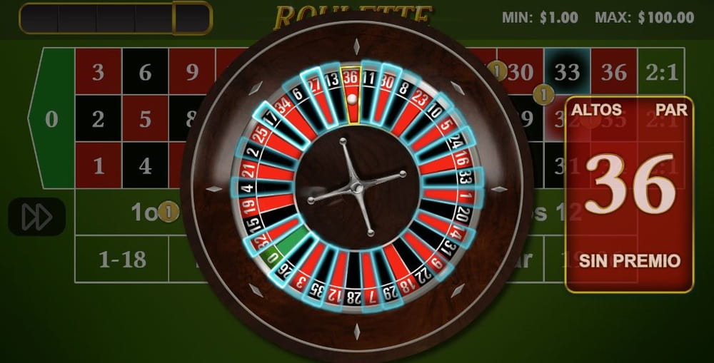 Mesa de ruleta
