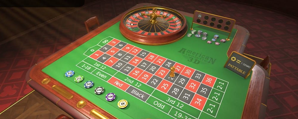 Jugabilidad de la ruleta americana