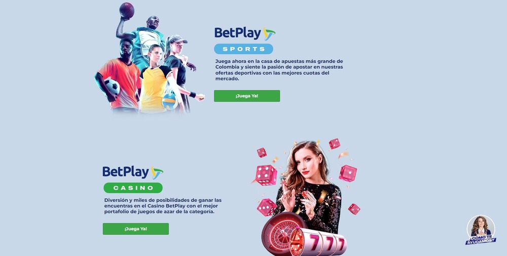 La plataforma Betplay